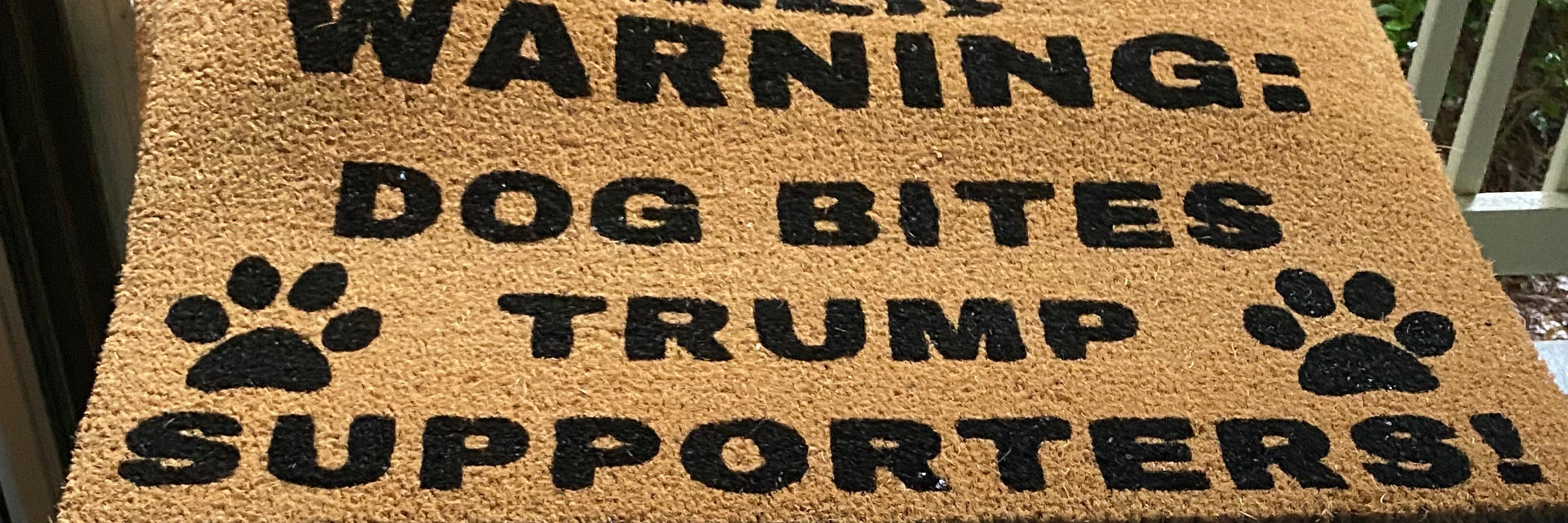 Dog Bites Trump Supporters